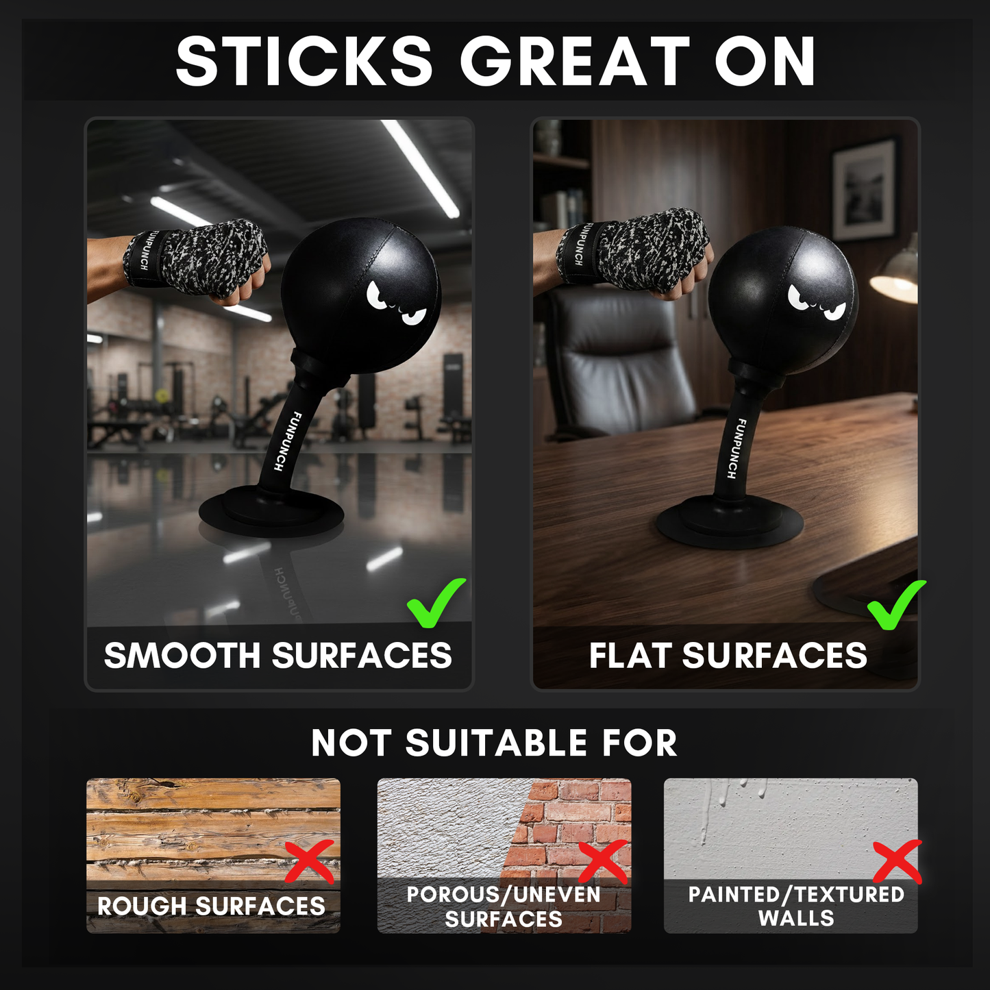 FUNPUNCH® Home Boxing Trainer for Older Adults